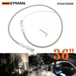 EPMAN 36 Inch Universal Throttle Cable Stainless Steel Braided Throttle Gas Cable Compatible Wire EPAA13G02K