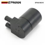 EPMAN 20SETS/CARTON Universal Aluminum Oil Catch Can Reservoir Tank For BMW N54 335 Black ( Vacuum & Boost) EPAA18G10-20T - Image 6