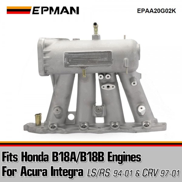 epaa20g02k_1-1.jpg EPMAN Air Intake Manifold Cast Aluminum For Acura Integra 94-01 LS/RS B18A/B18B EPAA20G02K - Image 1