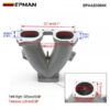 epaa20g04k_2-1.jpg EPMAN Cast Aluminum Y-Pipe Manifold Intake Oval for Nissan TB48 For Toyota 1FZ 4500 Turbo Upgrade EPAA20G04K