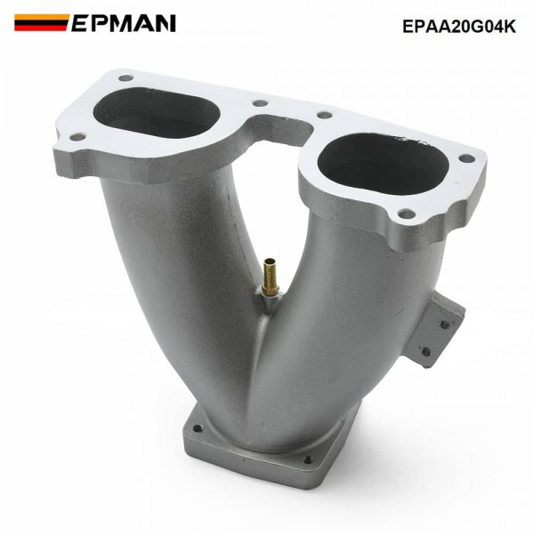 epaa20g04k_5-1.jpg EPMAN Cast Aluminum Y-Pipe Manifold Intake Oval for Nissan TB48 For Toyota 1FZ 4500 Turbo Upgrade EPAA20G04K