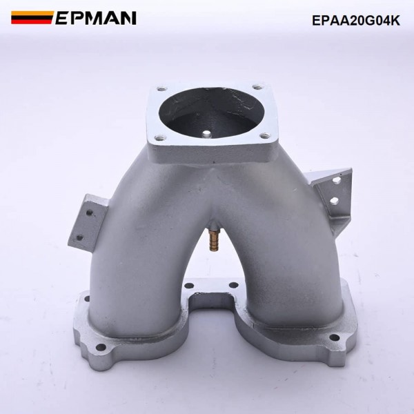 epaa20g04k_6-1.jpg EPMAN Cast Aluminum Y-Pipe Manifold Intake Oval for Nissan TB48 For Toyota 1FZ 4500 Turbo Upgrade EPAA20G04K