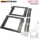 EPMAN Vehicle Universl Racing Seat Mount Brackets bracket Rail for L/R model EPAA40G02