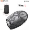 EPMAN Universal Car Cone Air Filter Protective Cover Waterproof Oilproof Dustproof for High Flow Air Intake Filters Black