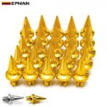 EPMAN -25PCS/Pack Plastic Spike Wheel Rivets For Wheel Rims Cap Lip Screw Bolt Tires