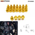 EPMAN -25PCS/Pack  Plastic Wheels Rivets Fits AH Ds Series Wheel Rims Cap Lip Screw Bolt Tires - Image 2