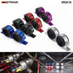 EPMAN Anodised Dual Double & Twin Fuel Pump Brackets fit for Bosch EFI & Aeroflowpumps  Blue, Red, Black, Purple, Silver EPCA119 - Image 5