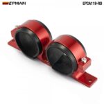 EPMAN Anodised Dual Double & Twin Fuel Pump Brackets fit for Bosch EFI & Aeroflowpumps  Blue, Red, Black, Purple, Silver EPCA119 - Image 6