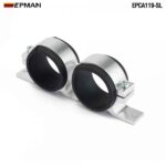 EPMAN Anodised Dual Double & Twin Fuel Pump Brackets fit for Bosch EFI & Aeroflowpumps  Blue, Red, Black, Purple, Silver EPCA119 - Image 10
