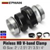 epcck51sa-epcck63sa-epcck76sa-epcck89sa-epcck102sa_1-1.jpg EPMAN Exhaust Pinless Hanger Type V-band Clamp w Flange System Assembly For 2" 51mm / 2.5" 63mm / 3" 76mm / 3.5" 89mm / 4" 102mm Radiator Intercooler Hose Wastegate Flanges Turbo Dump Pipe