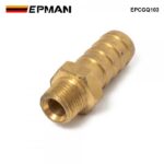 EPMAN Straight 3/8 ID Hose Barb 1/8 Male NPT Brass FittingAdapters For Vacuum Line, Fuel Pump, Oil Cooler EPCGQ103 - Image 6