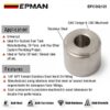 epcgq125_3-1.jpg EPMAN 1/8" NPT Female Coupling Bung Stainless Steel Weld On Fitting For Turbo Oil Feed / Sensor Round EPCGQ125