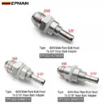 EPMAN AN6/AN8 Flare Male Bulkhead To 5/16" Or 3/8" Hose Barb Fitting Adapter Aluminium For Fuel Pump Tank Vehicle Modified - Image 3