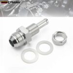 EPMAN AN6/AN8 Flare Male Bulkhead To 5/16" Or 3/8" Hose Barb Fitting Adapter Aluminium For Fuel Pump Tank Vehicle Modified - Image 4