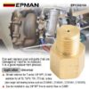 EPMAN 1/8" NPT Restrictor Fitting Extensions,Equal Male NPT Female NPT in Brass, American Male-Female Adapters EPCGQ184