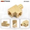 epcgq208_4-1.jpg EPMAN Brass Pipe Fitting Barstock Street Tee T 3 Way NPT 1/8"F x 1/8" F x 1/8" Male Adapter Fittings F/Pipe/Tank EPCGQ208