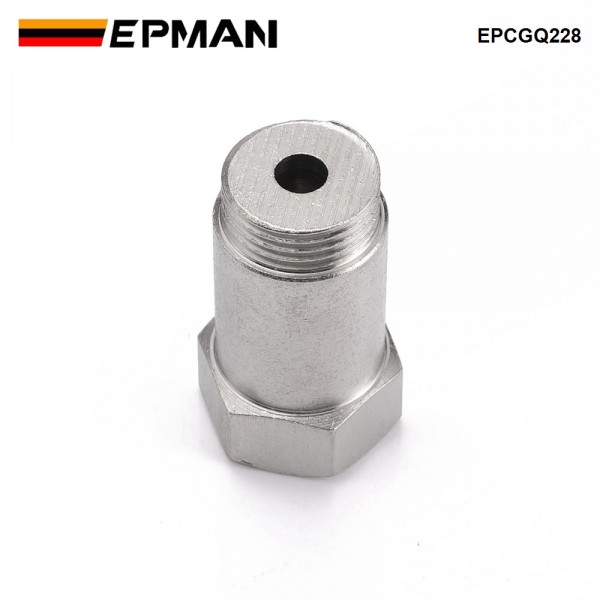 epcgq228_3-1.jpg EPMAN 10PCS O2 Oxygen Sensor Spacer Test Pipe Extension Extender Adapter CEL M18X1.5 HHO 41mm Bung Test Pipe EPCGQ228