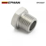 EPMAN 1/4" Male NPT X 1/8" Female NPT Reducer Adapter Fitting Threaded NPT Hex Bushing Forged 304 Stainless Steel EPCGQ237 - Image 5