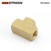 epcgq239_6-1.jpg EPMAN Brass Tee Fitting 1/8" X 1/8" X 1/8" NPT Female Pipe Fittings For Vacuum Line, Fuel Pump, Oil Cooler EPCGQ239