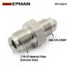 epcgq245_2-1.jpg EPMAN -3AN Male To 7/16-24 Male Stainless Steel Concave Seat Inverted Flare Adapter Fitting For 1/4" Brake Line EPCGQ245