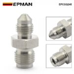 EPMAN -3AN Male To 7/16-24 Male Stainless Steel Concave Seat Inverted Flare Adapter Fitting For 1/4" Brake Line EPCGQ245 - Image 4