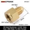 epcgq31_2-1.jpg EPMAN Brass AN4 Inline Turbo Oil Feed Inlet Restrictor Fitting -4AN Male To -4AN Female 0.035" EPCGQ31