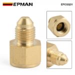 EPMAN Brass AN4 Inline Turbo Oil Feed Inlet Restrictor Fitting -4AN Male To -4AN Female 0.035" EPCGQ31 - Image 3