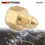 EPMAN Brass AN4 Inline Turbo Oil Feed Inlet Restrictor Fitting -4AN Male To -4AN Female 0.035" EPCGQ31 - Image 5