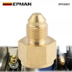 EPMAN Brass AN4 Inline Turbo Oil Feed Inlet Restrictor Fitting -4AN Male To -4AN Female 0.035" EPCGQ31 - Image 6