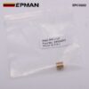 EPMAN Male M10 x 1.0 Metric Thread Brass Blanking Plug, Cap, Bung For Tight Secure & Leak Free Connection EPCGQ92