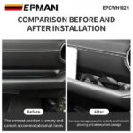 EPMAN 50PCS/CARTON Passenger Storage Tray Organizer Grab Handle Accessory Box For 2018-2023 Jeep Wrangler JL JLU & Jeep Gladiator JT EPCWH1821-50T - Image 7
