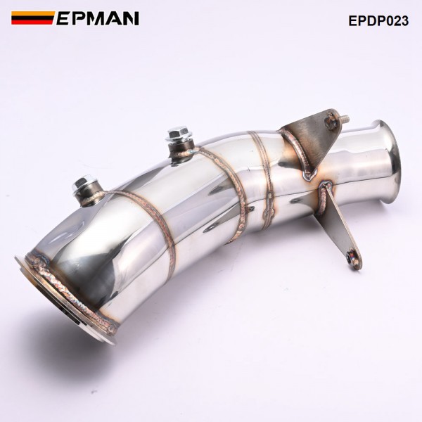 EPMAN 4" Stainless Steel Turbo Downpipe for BMW 335i & 335xi N55/F20/F21/F30 2013/07+ For BMW M135i & M135xi N55 Exhaust System EPDP023