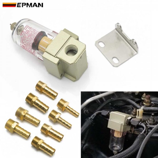epeosg32_1-1.jpg EPMAN Universal Car Motorcycle Engine Oil Catch Tank / Oil can Filter Out Impurities /Engine Oil Separator/ Oil and gas separator EPEOSG32 - Image 1