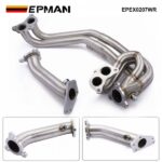 EPMAN For Subaru lmpreza WRX STI 2002-2007 2.0L 2.5L Turbo Stainless Steel Exhaust Header + Up-Pipe EPEX0207WR - Image 4