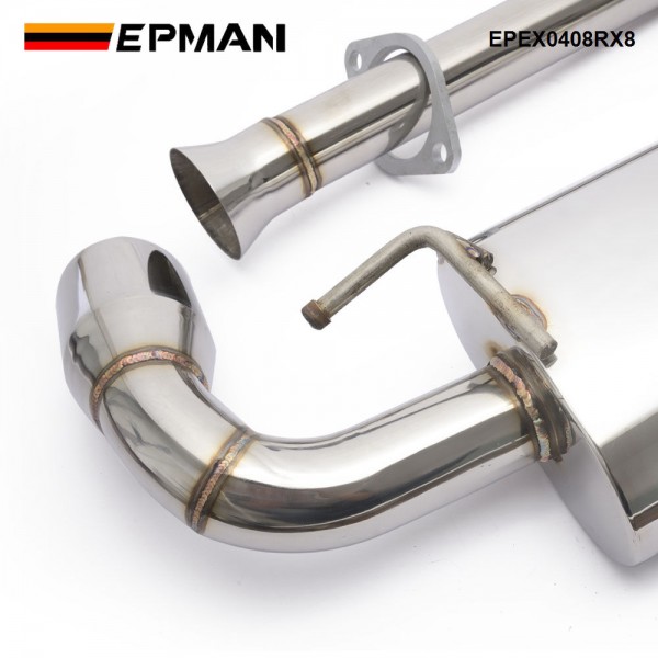 epex0408rx8_5-1.jpg EPMAN For 04-08 Mazda RX-8 1.3L Dual 3 Muffler Tip Racing Catback Exhaust System EPEX0408RX8