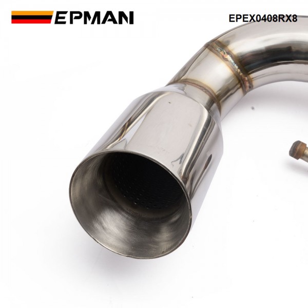 epex0408rx8_6-1.jpg EPMAN For 04-08 Mazda RX-8 1.3L Dual 3 Muffler Tip Racing Catback Exhaust System EPEX0408RX8