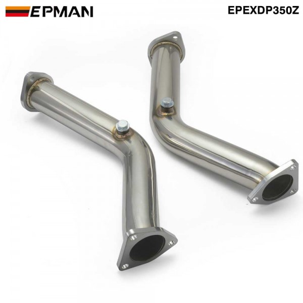 EPMAN Downpipe Exhaust Decat Down Pipe Catless For Nissan 350z For Infiniti G35/V35 For Turbine Housing Into The Exhaust EPEXDP350Z