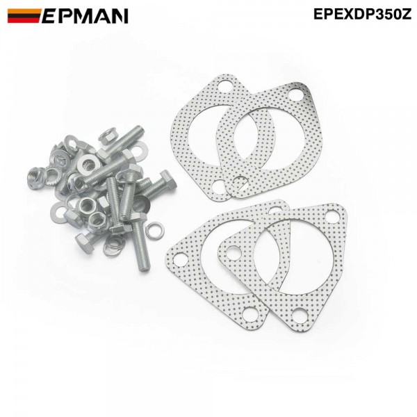 EPMAN Downpipe Exhaust Decat Down Pipe Catless For Nissan 350z For Infiniti G35/V35 For Turbine Housing Into The Exhaust EPEXDP350Z