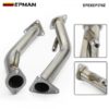 EPMAN Downpipe Exhaust Decat Down Pipe Catless For Nissan 370z For Infiniti G37 Z34 For Turbine Housing Into The Exhaust EPEXDP370Z