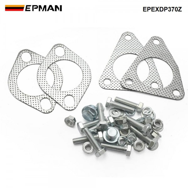 EPMAN Downpipe Exhaust Decat Down Pipe Catless For Nissan 370z For Infiniti G37 Z34 For Turbine Housing Into The Exhaust EPEXDP370Z