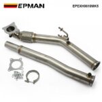 EPMAN Stainless Steel Twister Exhaust DownpipeFor VW Golf Audi MK5 MK6 GTI 2.0 TSL EPEXH0610MK5 - Image 2