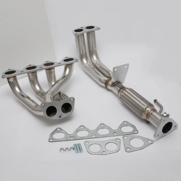 epexh9701ns_7-1.jpg EPMAN For Honda Prelude 97-01 Header Non SH Stainless SteelExhaust Header EPEXH9701NS