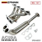 EPMAN Performance Stainless Steel Racing 4-2-1 Exhaust Headers For Acura Integra GS / LS / RS 1990-1991EPEXHA9091