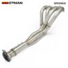 EPMAN Header Exhaust Downpipe 3" 4-1 Tri-Y For Honda Civic EK EG DC2 K Series K20 K24 V-Band Down PipeEPEXHK20