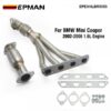 epexhlbr5053_1-1.jpg EPMAN Stainless Steel Exhaust Header Test Pipe For 2002-2006 Mini Cooper R53 / Base 1.6L Cooper S EPEXHLBR5053