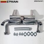 EPMAN Performance Header and Muffler Combination Pea Shooter Exhaust System For Select Volkswagen Type 1 Beetle Karmann Ghia EPEXT6079T1 - Image 2