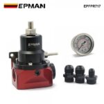 EPMAN Fuel Pressure Regulator with Gauge AN10 Feed & AN6 Return Line & AN10 End Cap EPFPR717 - Image 5