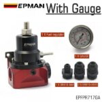 EPMAN Fuel Pressure Regulator with Gauge AN10 Feed & AN6 Return Line & AN10 End Cap EPFPR717 - Image 6