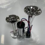 TANSKY 20 Sets/Carton 12V Car Air Horn Compressor 110-135dB Super Loud Dual Car Trumpet Train Powerful Durable Air Horn for Boat Train Vehicle speaker EPHON95-20T - Image 5