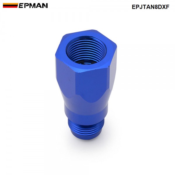 epjtan8dxf_3-1.jpg EPMAN 8AN Female To Male Inline Roll Over Check Valve Adapter Fittings Aluminum EPJTAN8DXF